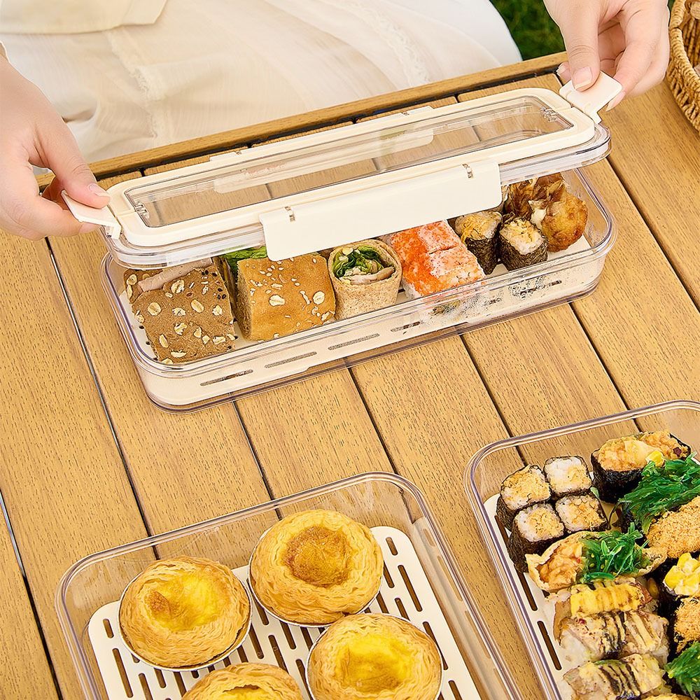 Meal Prep Pasta - Clear Fruit Storage Container Fresh-Keeping with