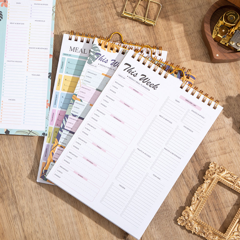 Breakfast Lunch Dinner Weekly  - đánh giá và giá Meal Plan Notepad