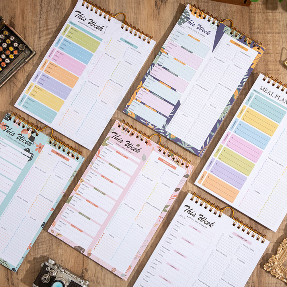 Breakfast Lunch Dinner Weekly  - đánh giá và giá Meal Plan Notepad