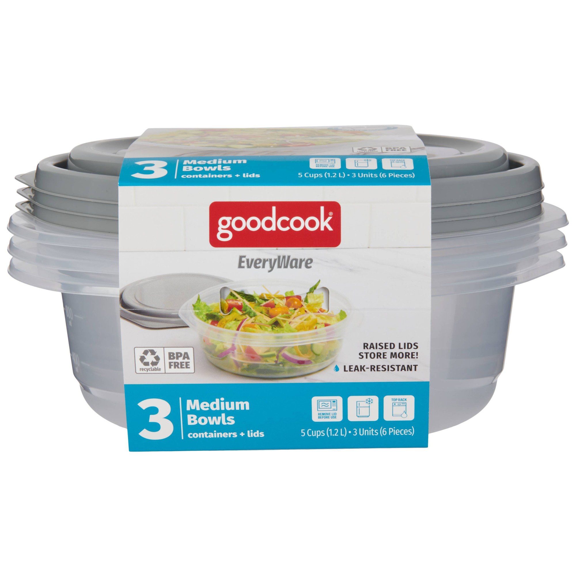 6pcs Round 5 Cup Food Storage  - đánh giá và giá Meal Prep Plan