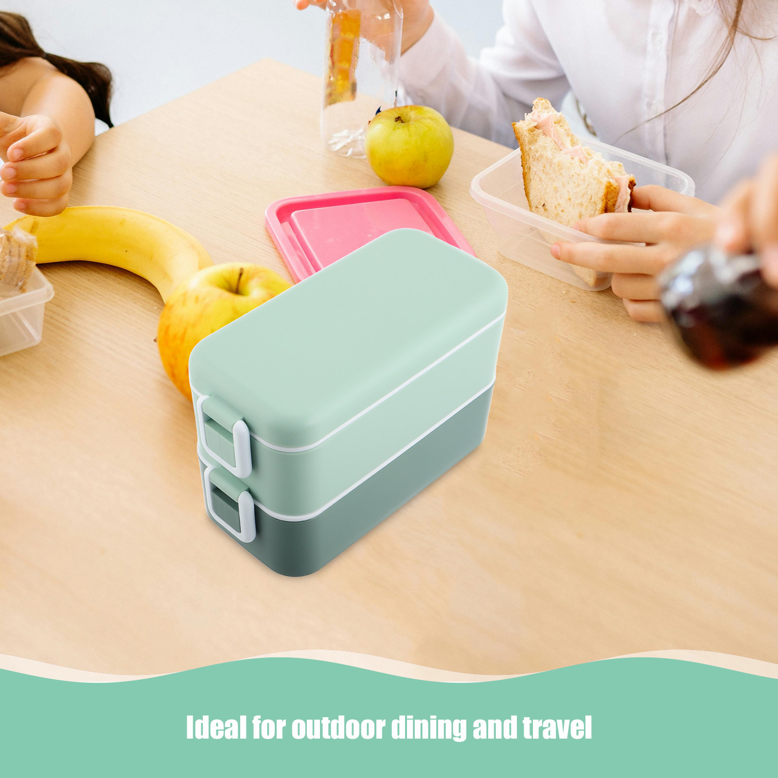 Stackable Divided Meal Prep Co - đánh giá và giá Meal Prep Korean
