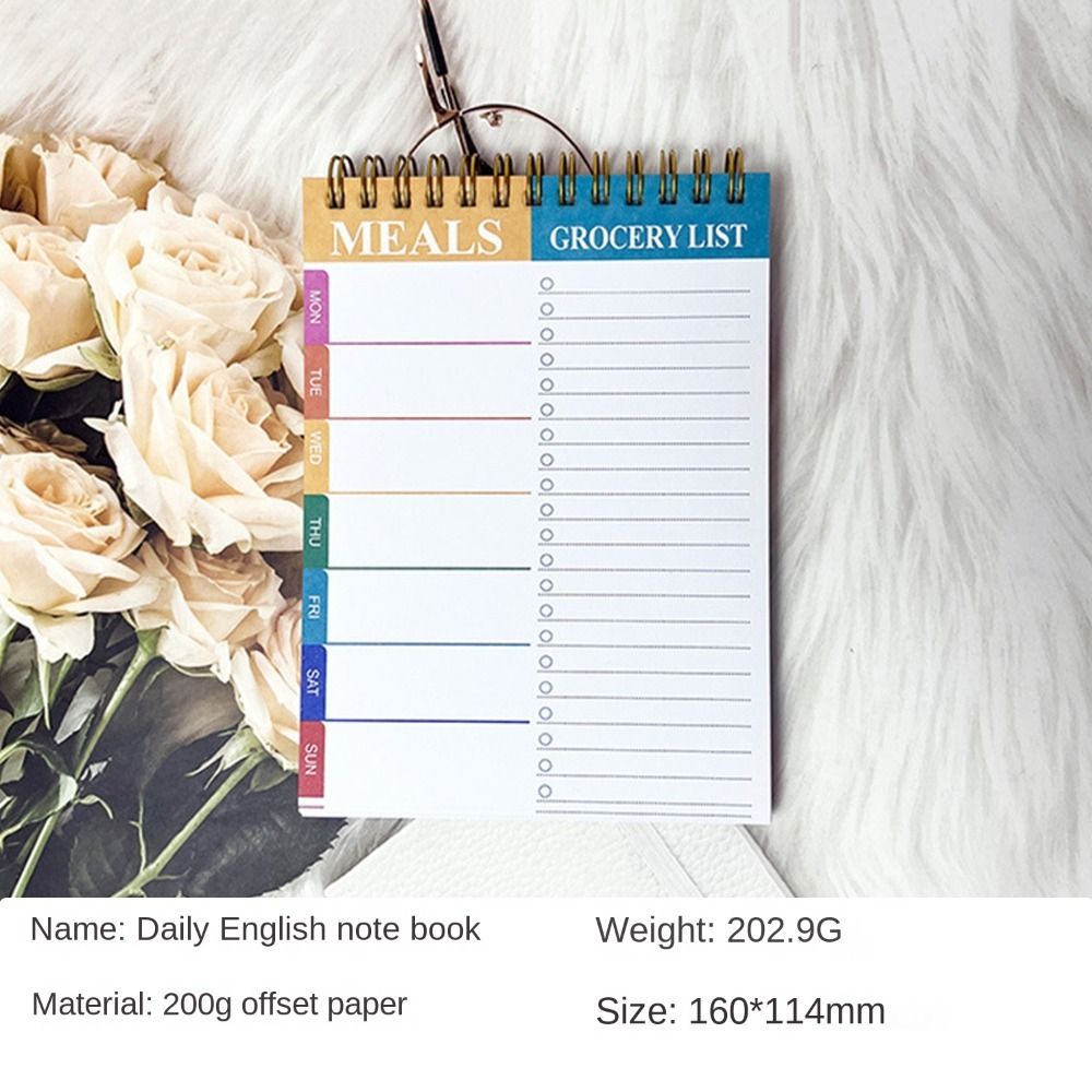 Wide To Do Planner Weekly Plan - đánh giá và giá Meal Plan Notepad