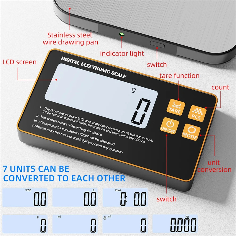 Wireless Kitchen Scale with Re - đánh giá và giá Meal Prep Recipes