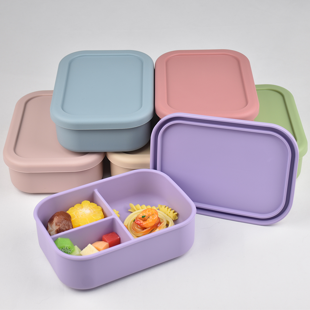 3-Compartment Food Grade Silic - đánh giá và giá Meal Prep Recipes