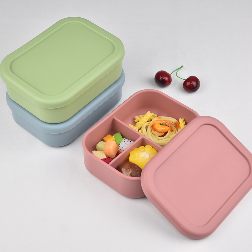 3-Compartment Food Grade Silic - đánh giá và giá Meal Prep Recipes