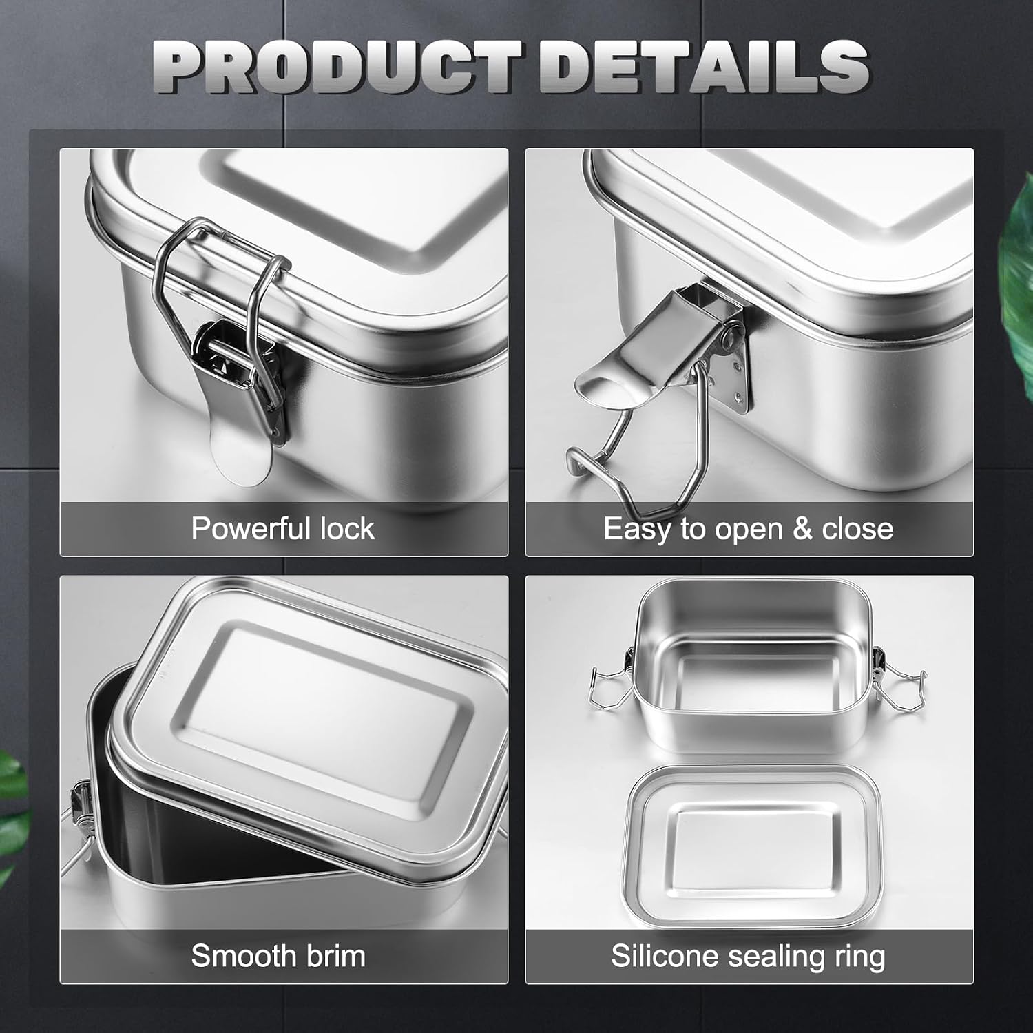 Stainless Steel Food Storage C - đánh giá và giá Meal Prep Recipes