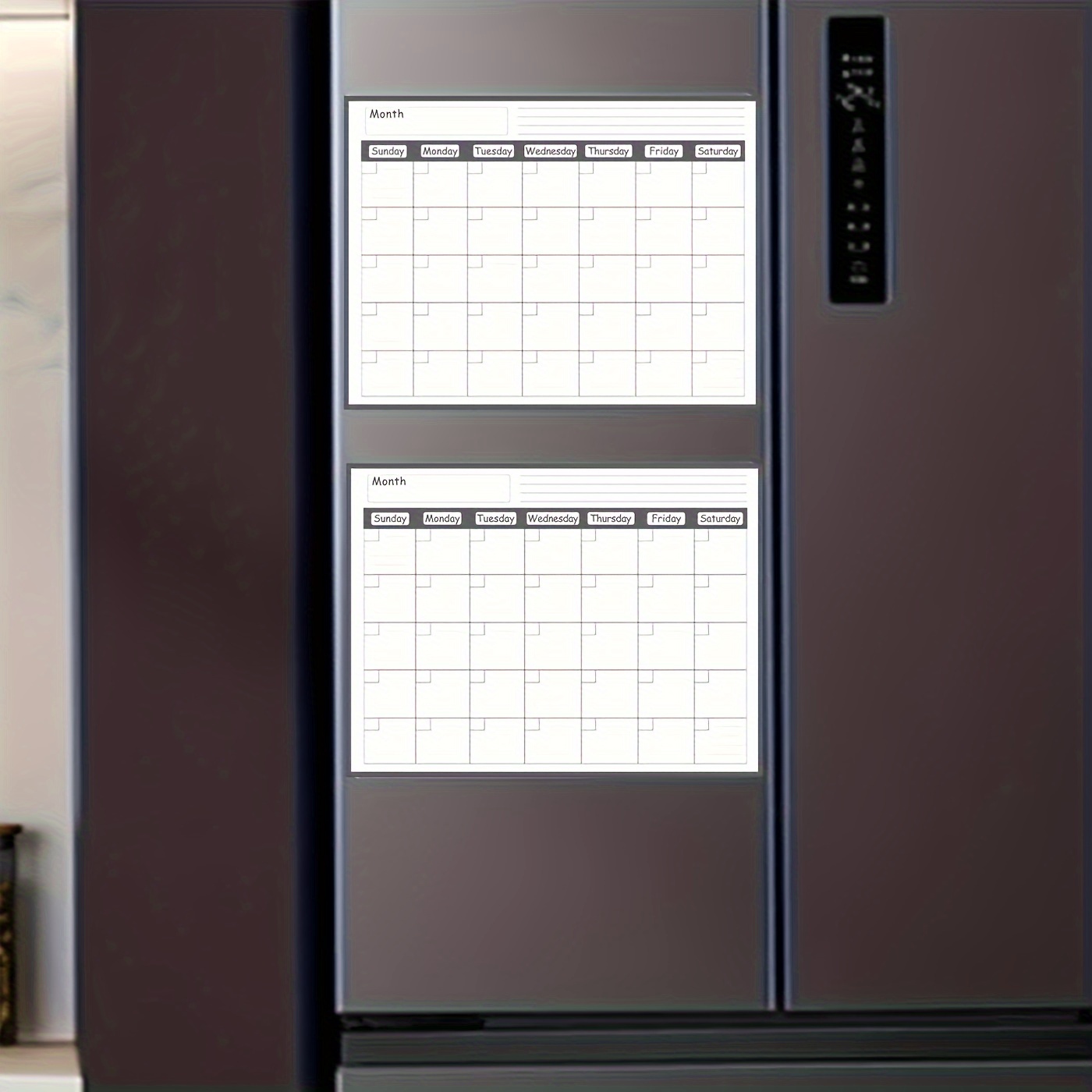 Magnetic refrigerator calendar - đánh giá và giá Meal Plan Notepad