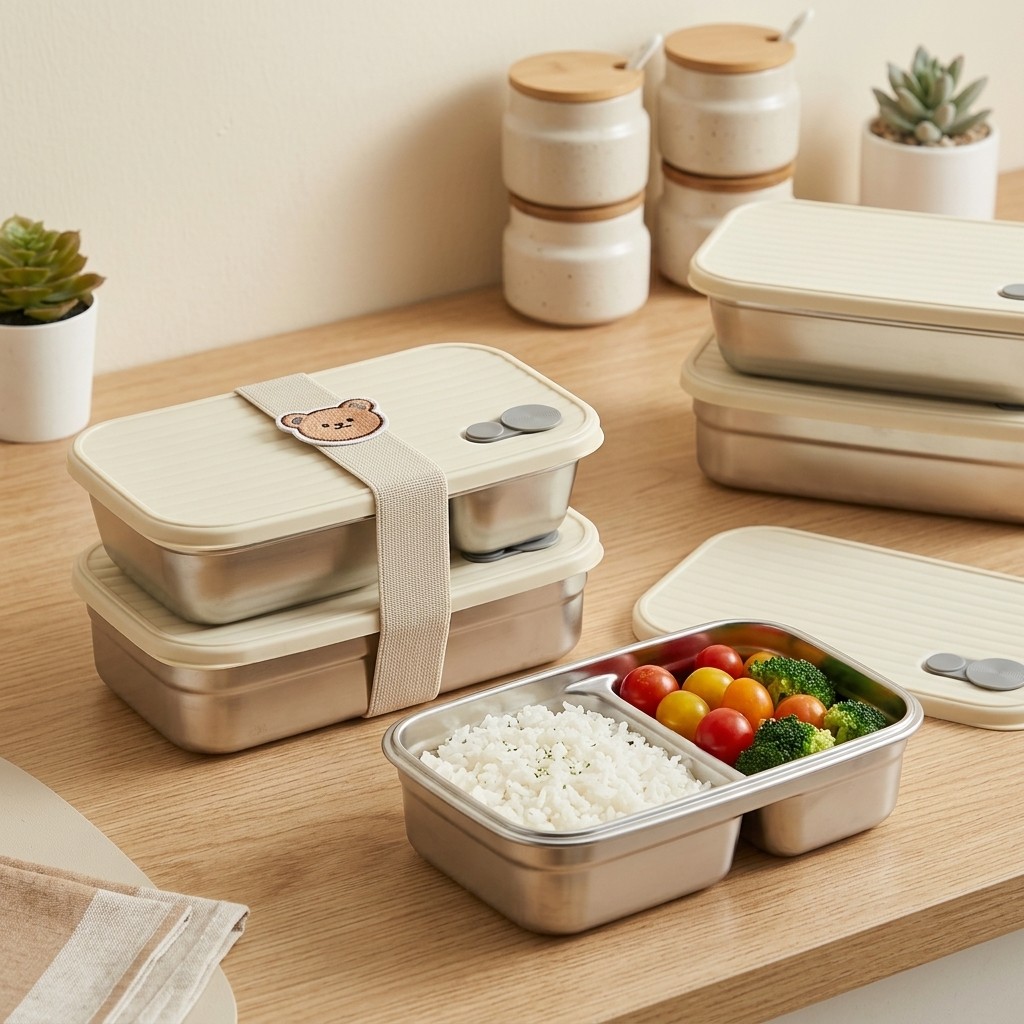 Stainless Steel Bento Box Meta - đánh giá và giá Meal Prep Recipes