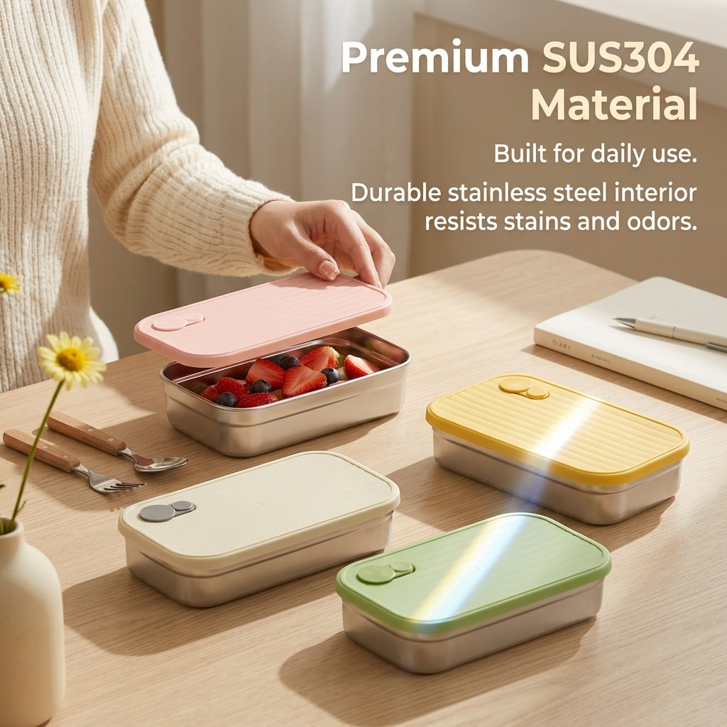 Stainless Steel Bento Box Meta - đánh giá và giá Meal Prep Recipes
