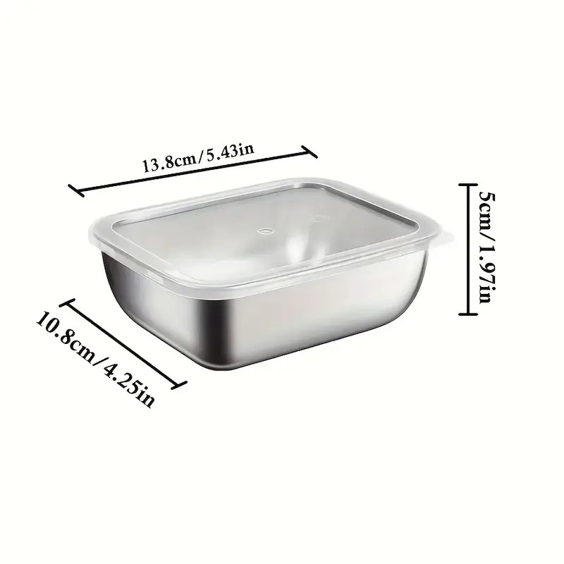 5-Piece Stainless Steel Food S - đánh giá và giá Meal Prep Recipes