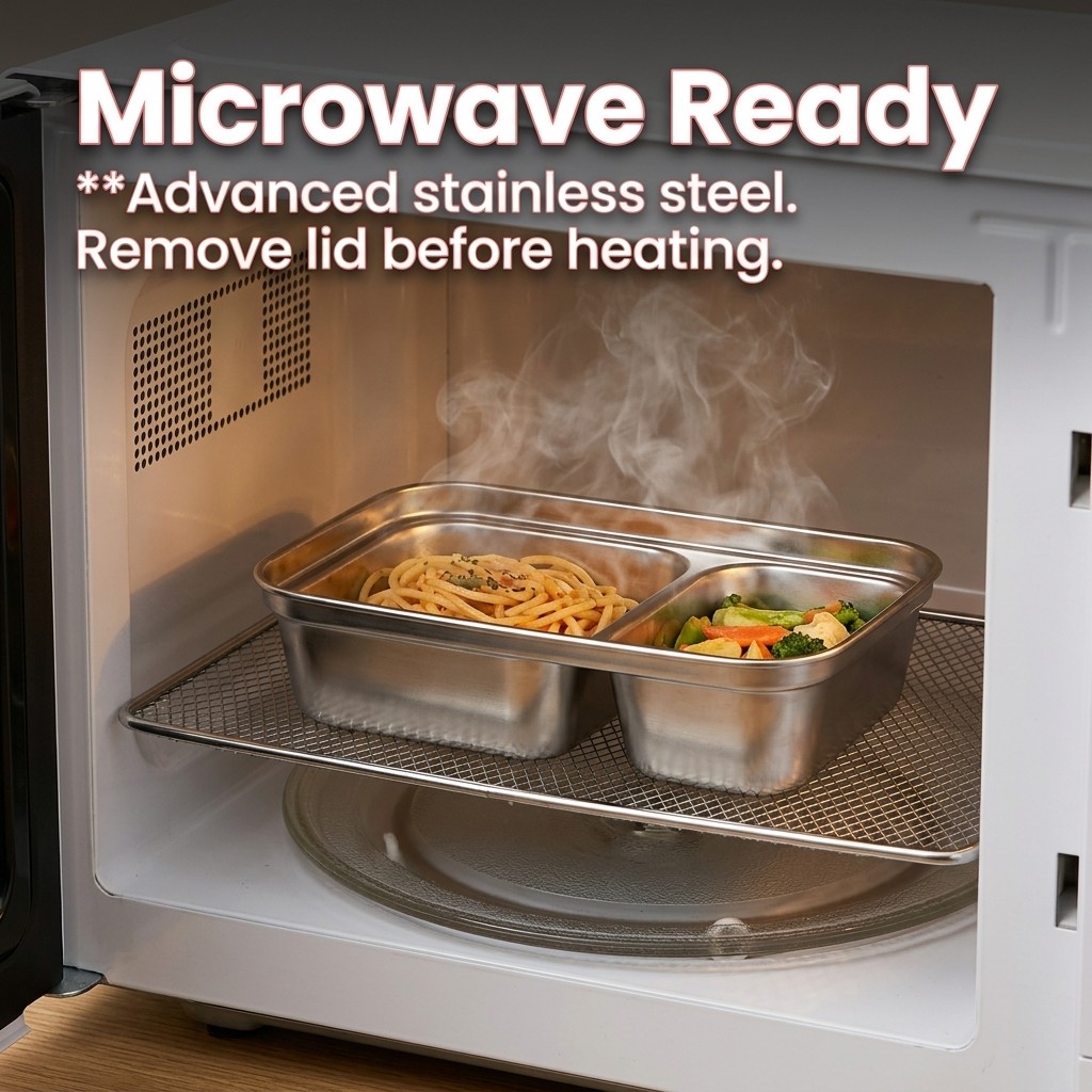 Microwave Safe 304 Stainless S - đánh giá và giá Meal Prep Recipes