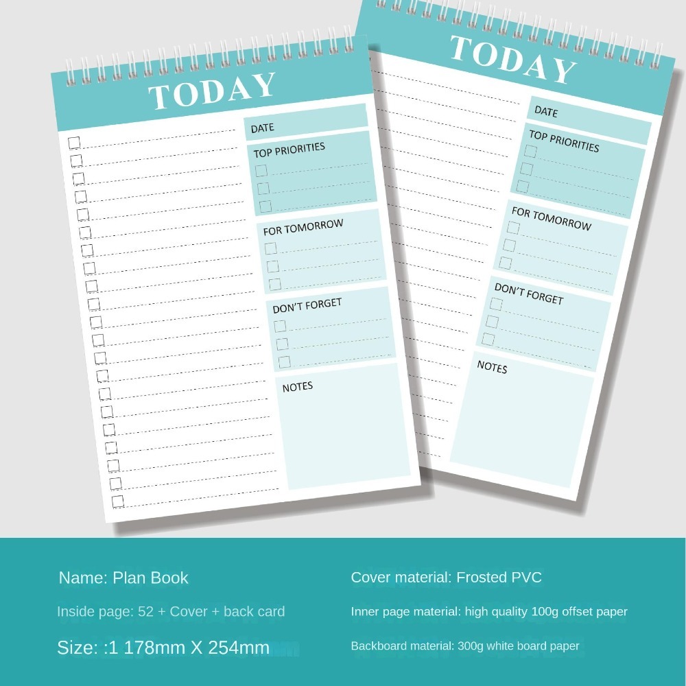 Wide To Do Planner Weekly Plan - đánh giá và giá Meal Plan Notepad