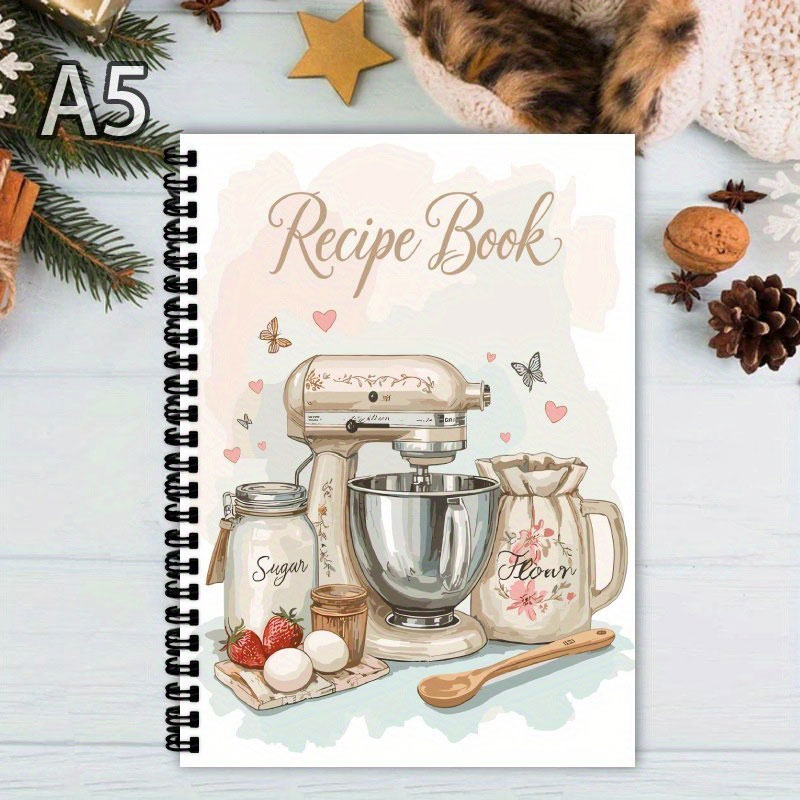 Recipe Journal 100 Sheets Blan - đánh giá và giá Meal Prep Plan