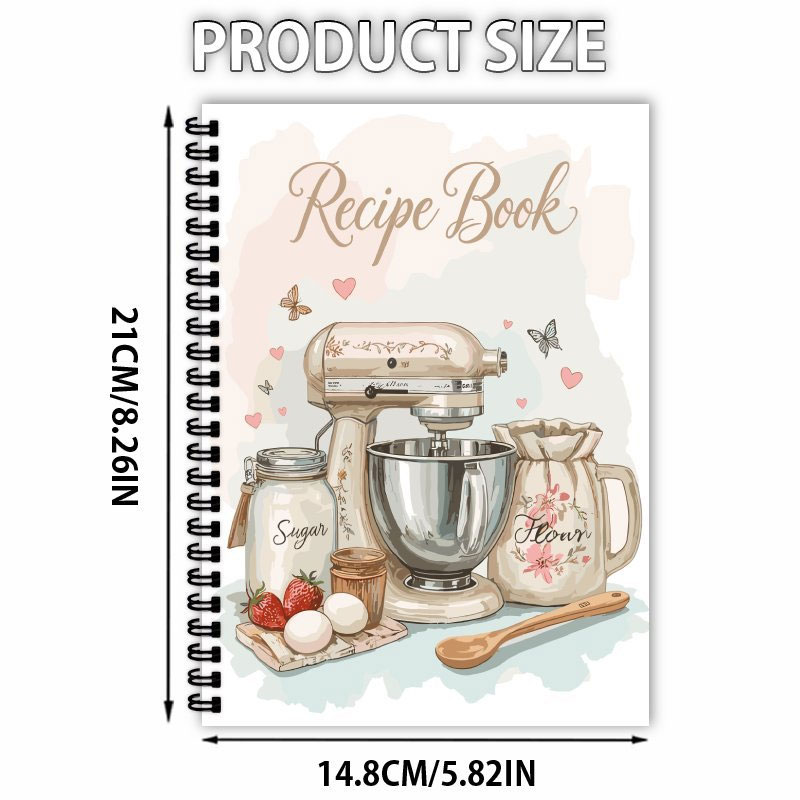 Recipe Journal 100 Sheets Blan - đánh giá và giá Meal Prep Plan