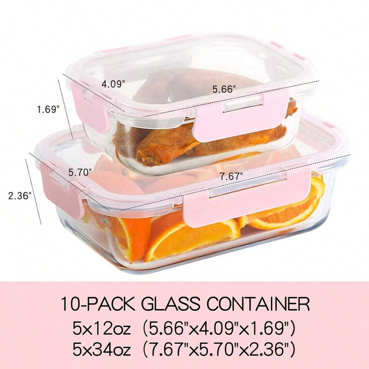 10 Pack Glass Meal Prep Contai - đánh giá và giá Meal Prep Recipes