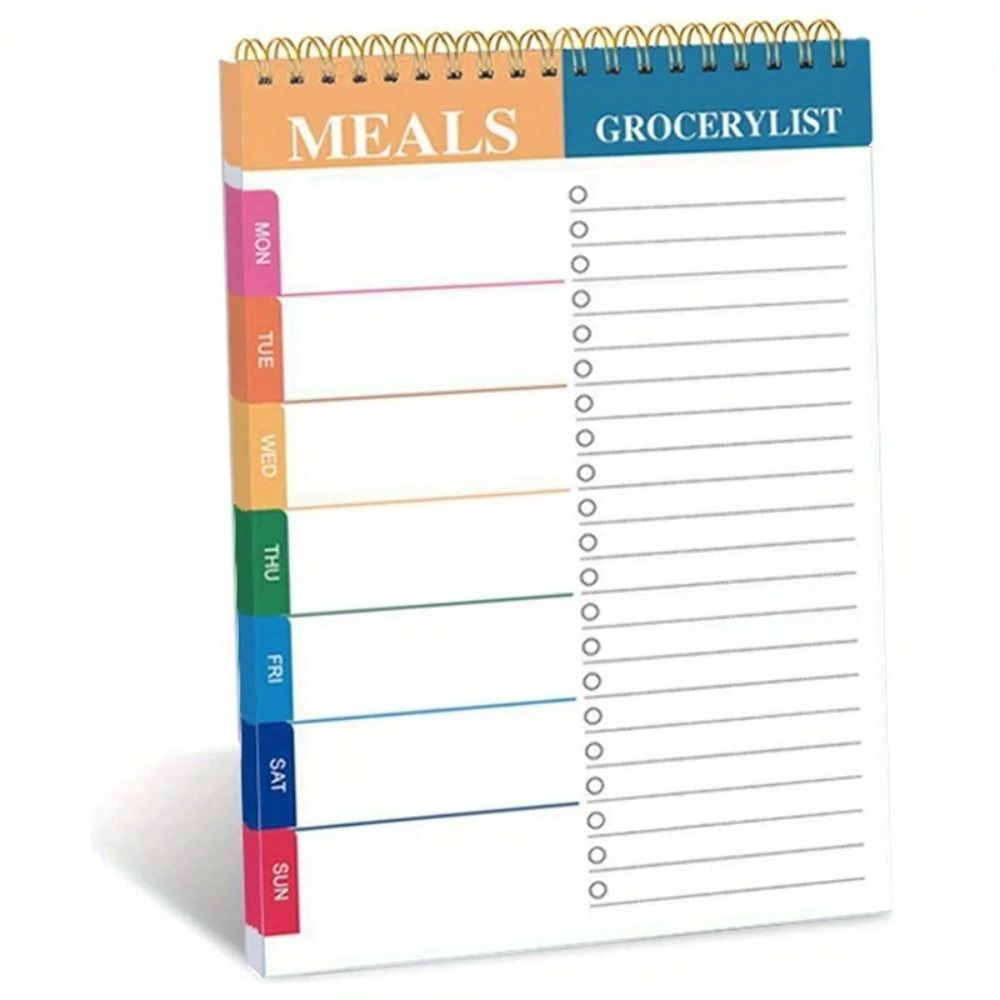 Wide To Do Planner Weekly Plan - đánh giá và giá Meal Plan Notepad