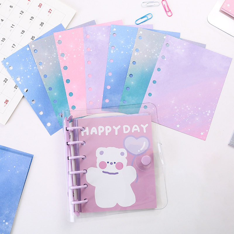 A7 Widening Colouful Notebook  - đánh giá và giá Meal Plan Notepad