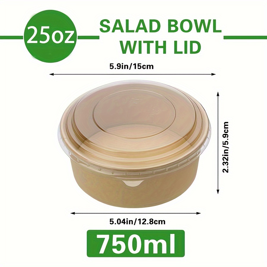 25Oz/750Ml 25/50 Pack Paper Bo - đánh giá và giá Meal Prep Recipes