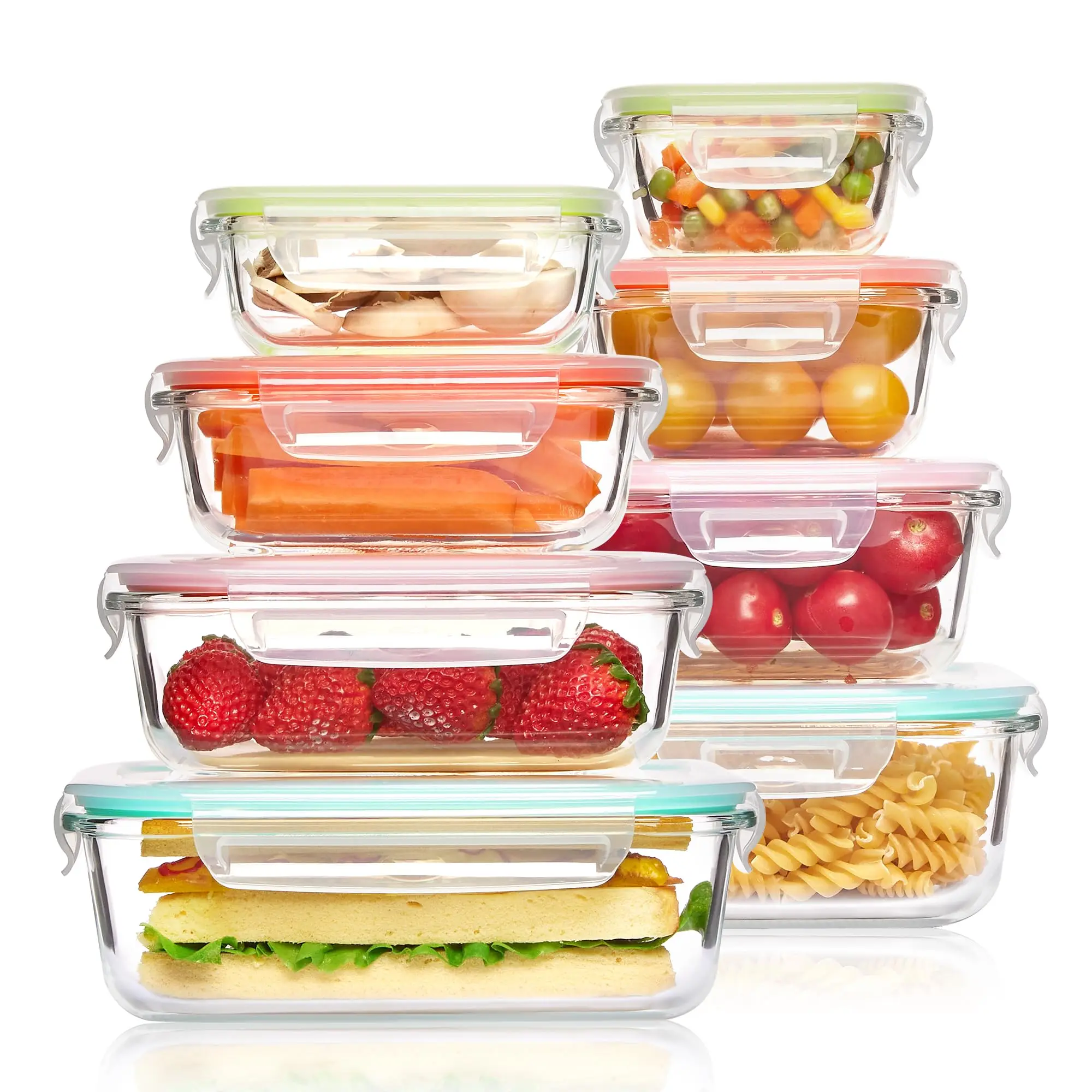 Glass Lunch Box Food Storage C - đánh giá và giá Meal Prep Recipes
