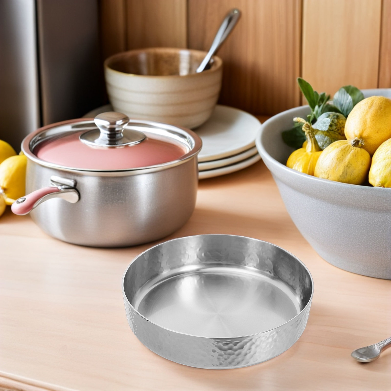 Stainless Steel Hammered Finis - đánh giá và giá Meal Prep Pasta